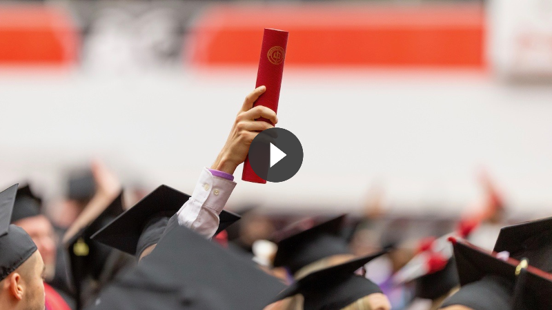 The second of three Austin Peay State University commencement ceremonies is at 2 p.m. Friday, May 3, in the Dunn Center on campus.
