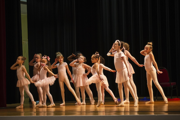 Young CSA dancers perform a ballet.
