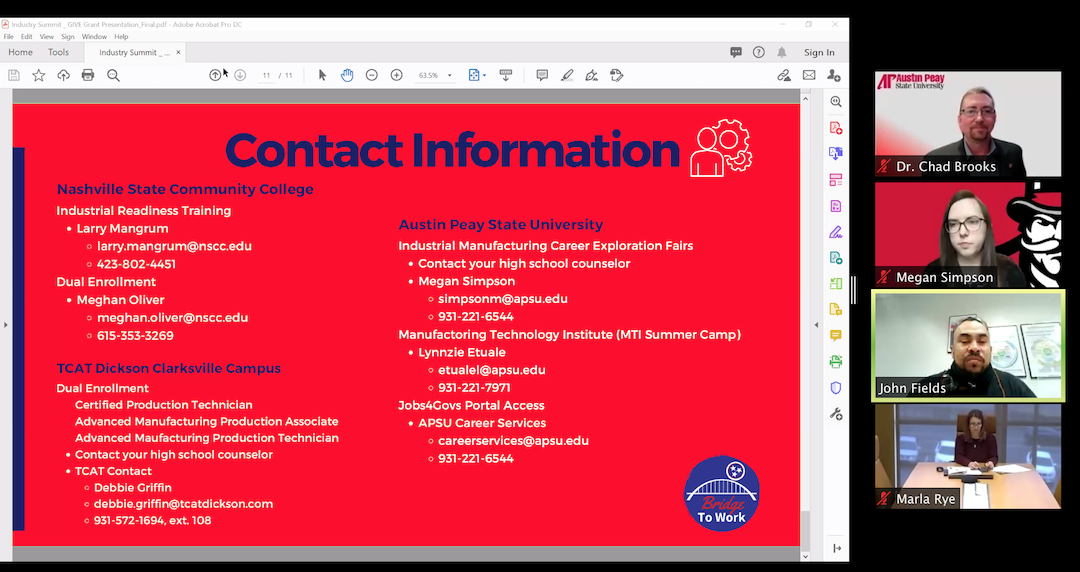 Austin Peay State University’s third annual industry summit – titled “Leading in a Disruptive Environment” – immediately recognized in its very existence how a disruptive event can alter our lives.
