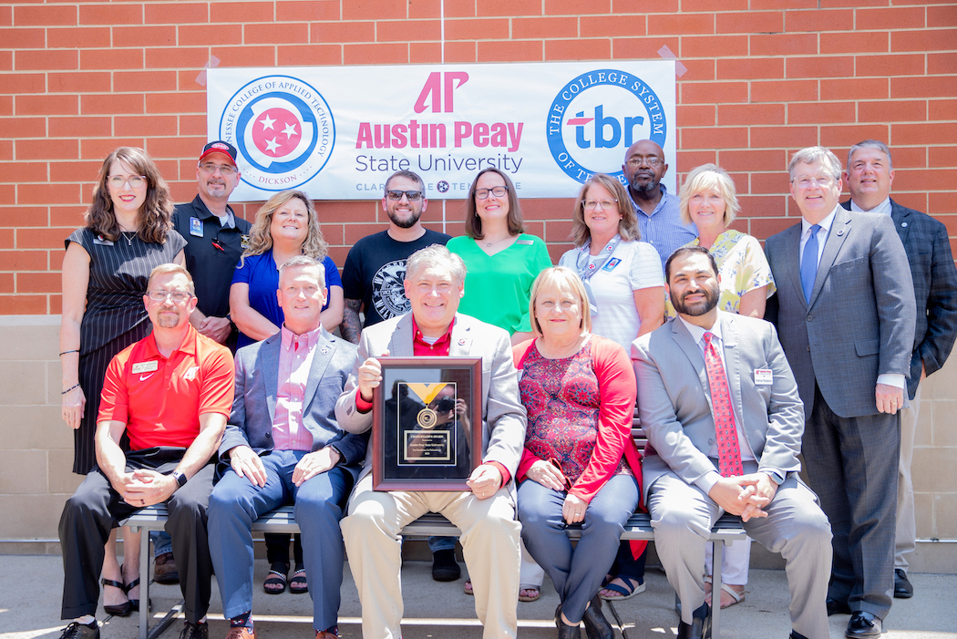 TCAT Dickson honors APSU with Chancellor's Award for Excellence in