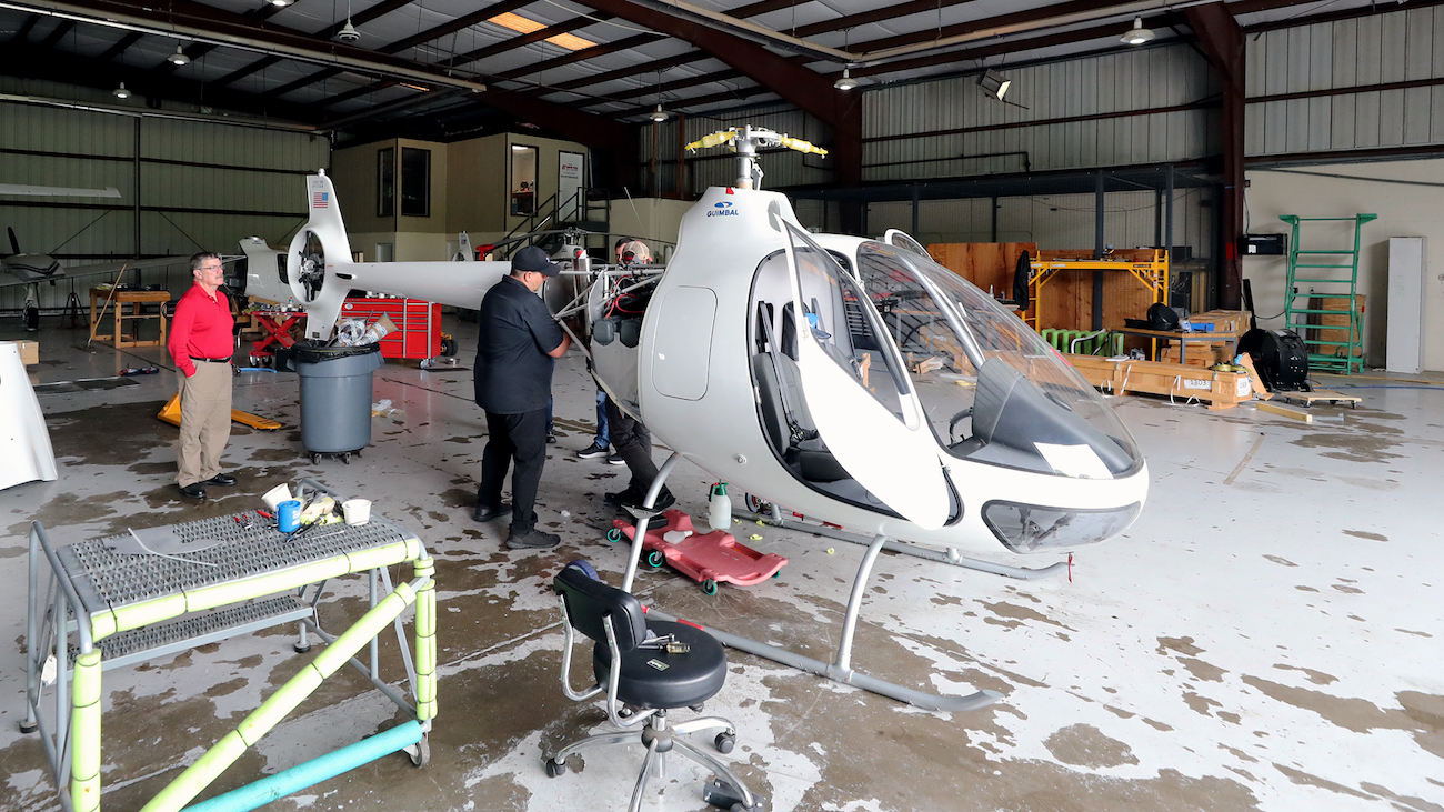 Austin Peay State University’s new Guimbal G2 Cabri is equipped with technology similar to standard commercial aircraft and will offer valuable experience to students in the Aviation Science Program. | Photo by Colby Wilson 