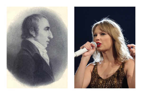 William Wordsworth and Taylor Swift