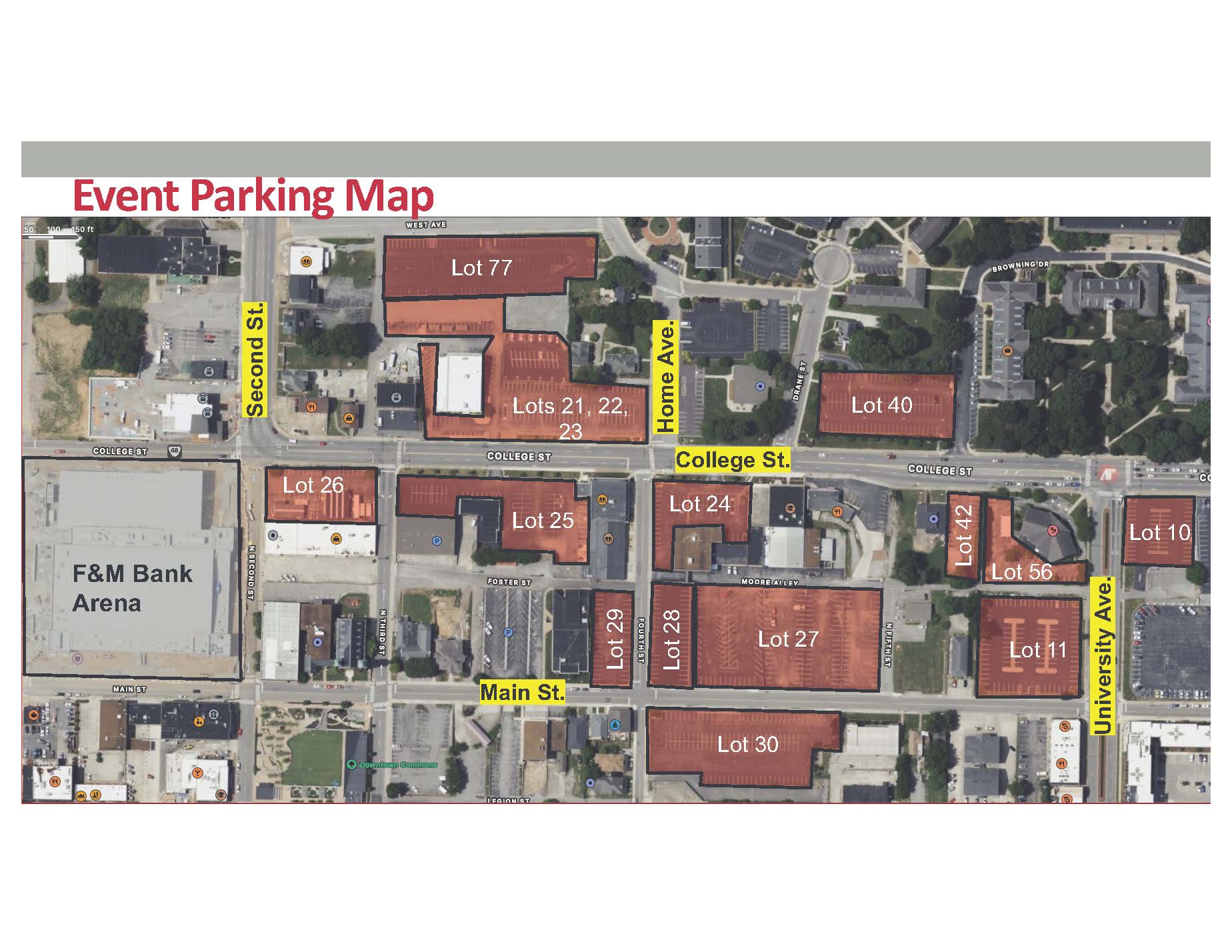 Event Parking Map