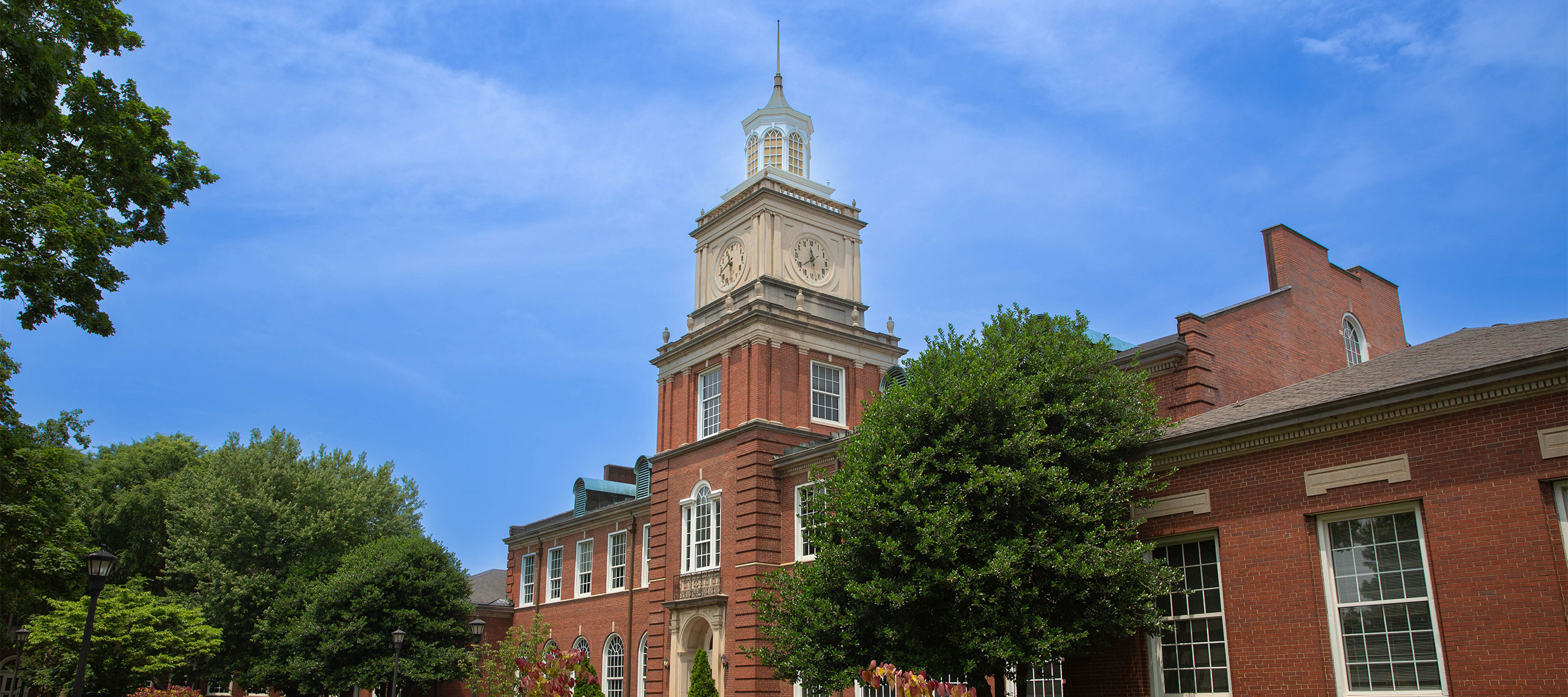 Browning Building with Clock Tower