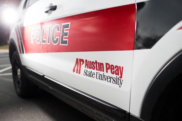 APSU Campus Police vehicle