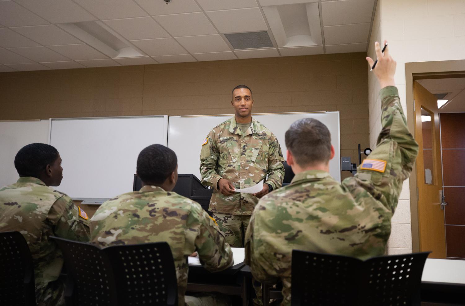 National Guard in Class at APSU