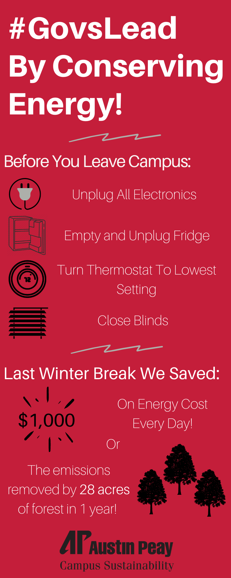 Infographic of Winter Energy Savings 