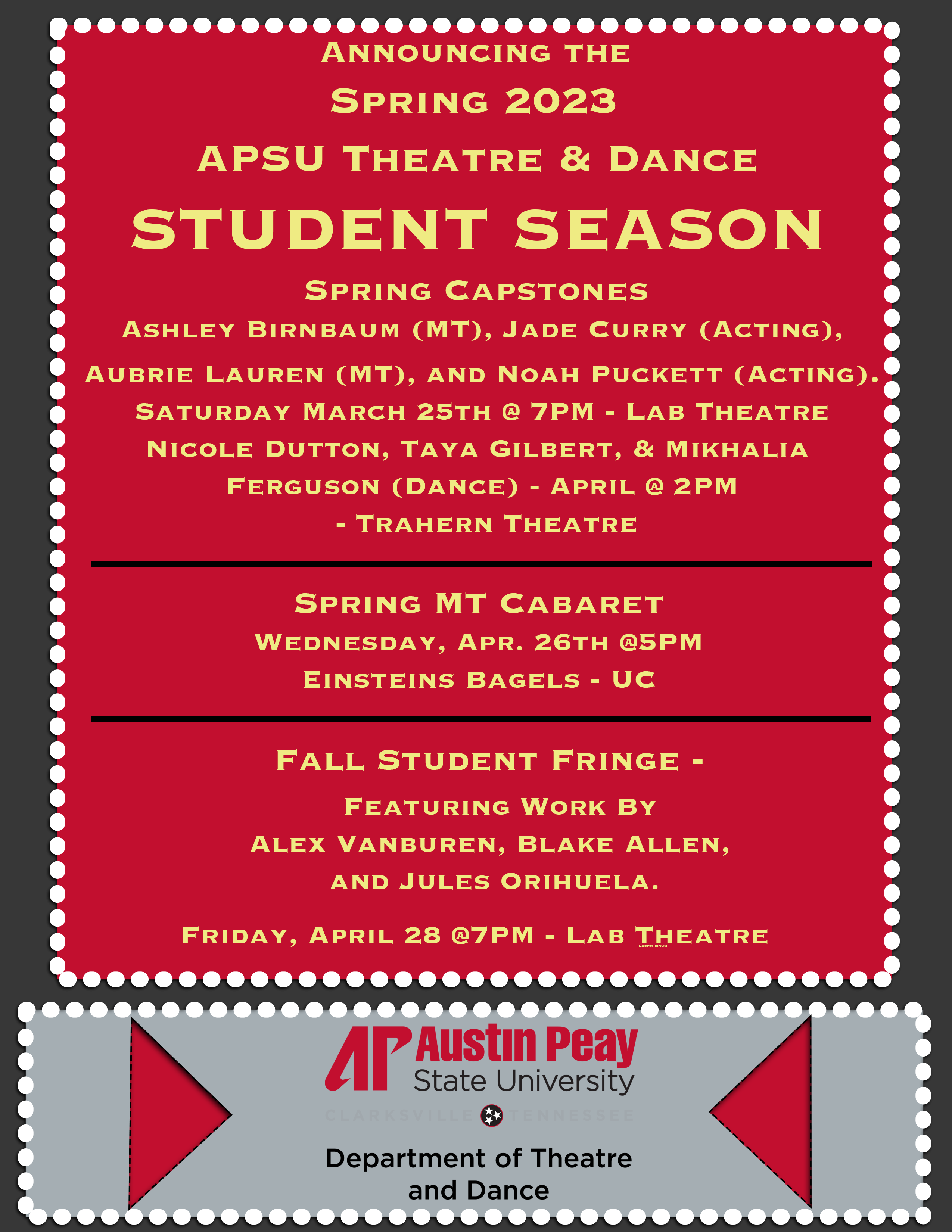 Fall Student Season