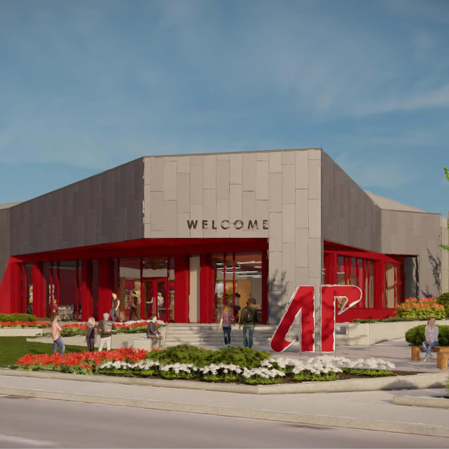 Rendering of the Welcome Center