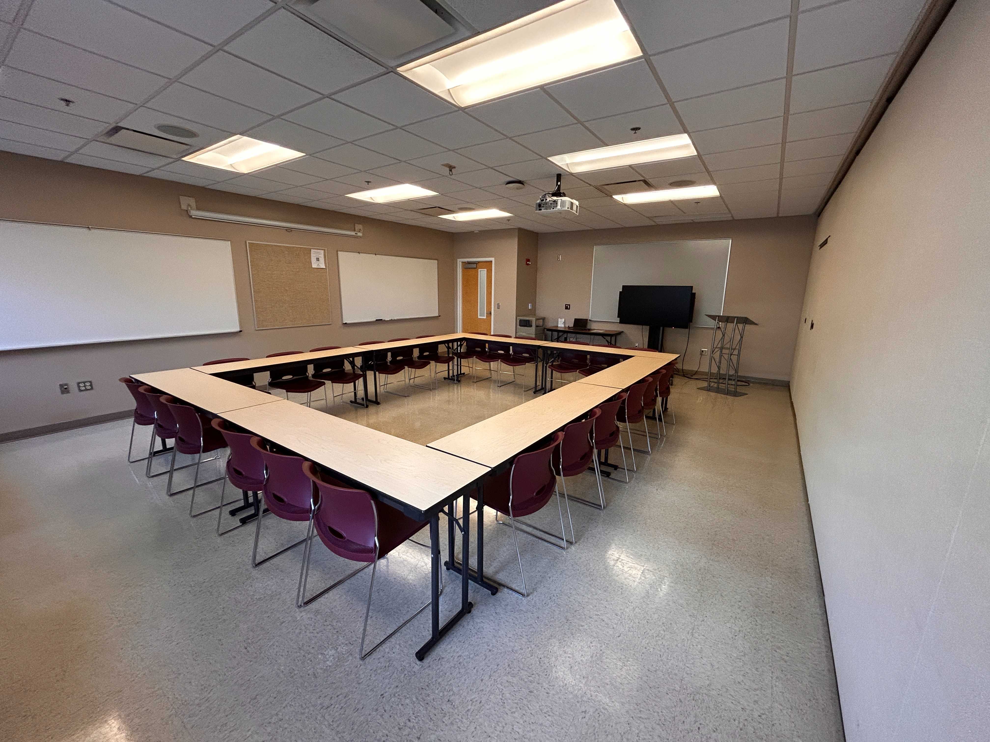 Picture showing M U C 103 C from the back fo the room